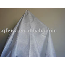 10 jardas Stock Damask Shadda Bazin Riche Guiné Brocade tecido branco cor Africano moda tecido venda bom preço 100% algodão